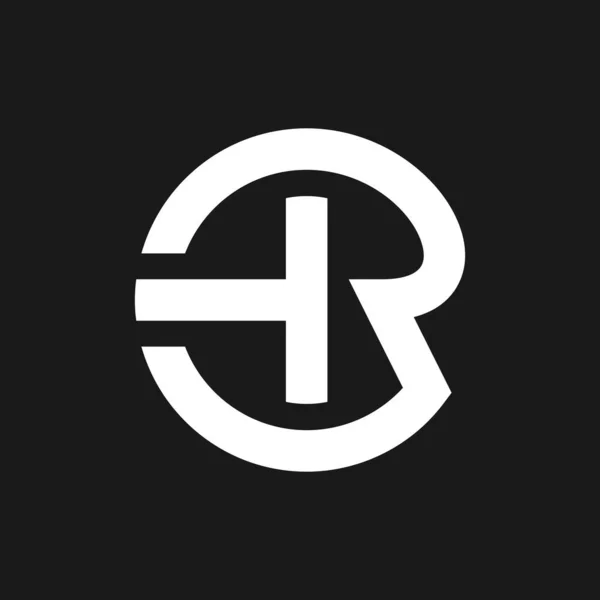 Carta Circle Diseño Logo — Vector de stock