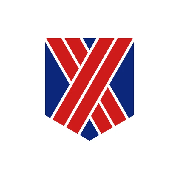 Letter Protect Logo Design — Archivo Imágenes Vectoriales