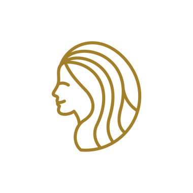 Güzellik Kadını Hat Logosu Tasarımı