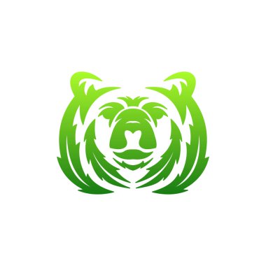 Bear Marijuana Yaratıcı Logo Tasarımı