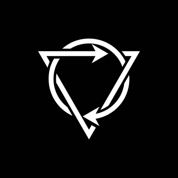 Літера Стрілка Дизайн Бізнес Логотипу — стоковий вектор