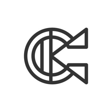 CK Harfi Logo Tasarımı