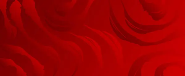 Zebrato Fundo Elegante Vermelho Banners Com Abstrato Formas Pinceladas — Vetor de Stock