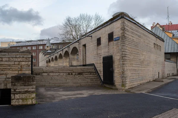 Edificio Biblioteca Nacional Estonia Biblioteca Más Grande Los Estados Bálticos — Foto de Stock