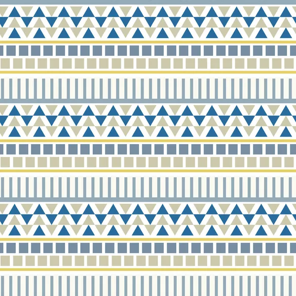 Nahtloses Muster Mit Abstrakten Geometrischen Traditionellen Ornamenten Auf Weißem Hintergrund — Stockfoto