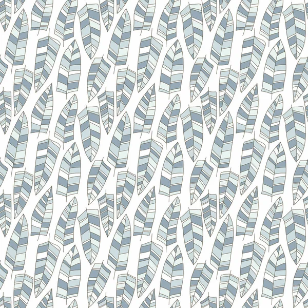 Seamless Pattern Abstract Traditional Ornament Leaves White Background Royalty Free Stock Images