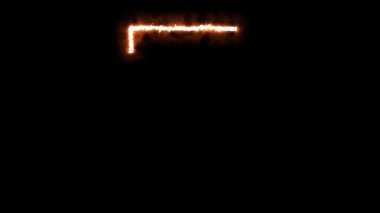 Fire Gate Reveal ve sonra Go Out Amazing 4K Video animasyonu