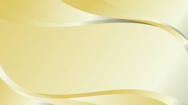 Altın Beryl Dalga Arkaplanı, Altın Dalga Arkaplanı Serbest Vektör