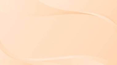 Pastel Turuncu Dalga Arkaplan Vektör Tasarımı, Pastel Renk Kağıdı