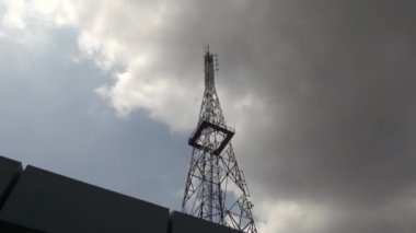 Semarang, Central Java, Endonezya - 23 Mart 2021: RRI Semarang Binası