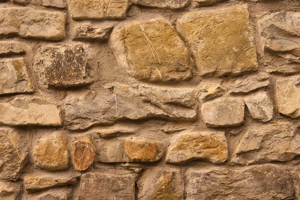 Natuursteen Landelijke Gevel Stenen Achtergrond Met Mogelijkheid Tekst Voegen — Stockfoto