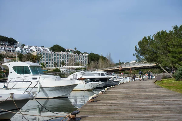 Cala Galdana Balearic Islands Spain April 2022 Views Dock Port — Photo