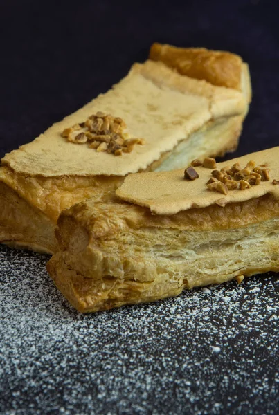 Unquera Ties Typical Sweet Cantabria Spain Made Wheat Flour Eggs — Fotografia de Stock