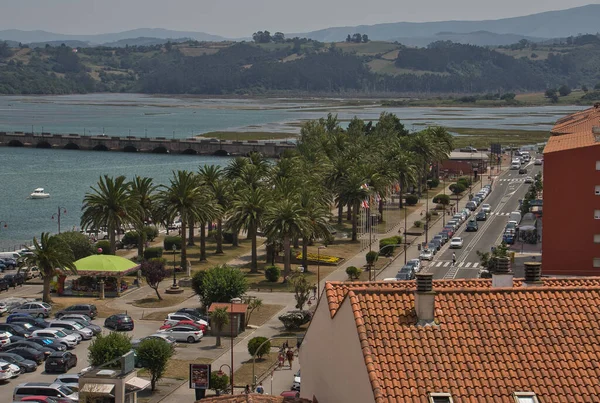 San Vicente Barquera Cantabria Spain July 2022 Views San Vicente — ストック写真