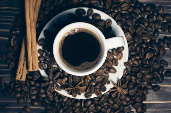 이것은 잔입니다 커피가 — 스톡 사진
