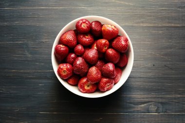 lezzetli ve iştah açıcı çilek.