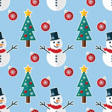 kış mevsimi şirin nesneler vektör tasarım elementleri