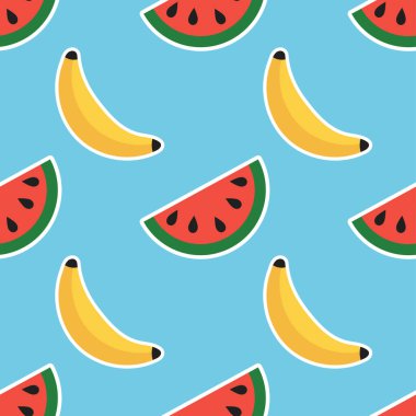 Sevimli şeyler dikişsiz sanat vektörü duvar kâğıdı