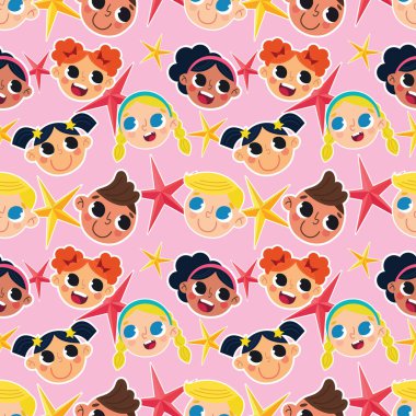 Çocuk günü ve şirin, kusursuz vektör.