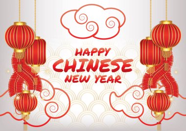 2022 Çin Yeni Yıl Sanat Vektörü 