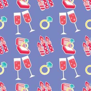 Tatlı ikon Sevgililer Günü için kusursuz sevgililer günü