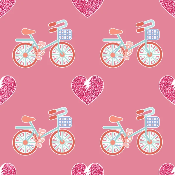 Tatlı sevgililer günü kusursuz desen tasarımı