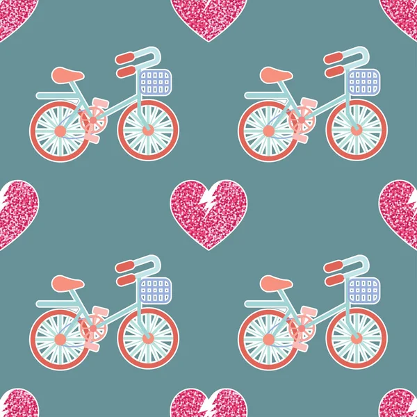 Tatlı sevgililer günü kusursuz desen tasarımı