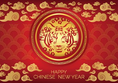 Web sitesi geçmişi için Çince yeni yıl sanat tasarımı 