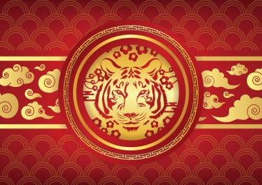 Web sitesi geçmişi için Çince yeni yıl sanat tasarımı 