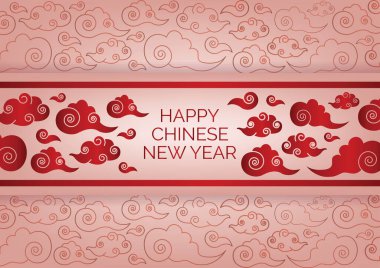 Web sitesi geçmişi için Çince yeni yıl sanat tasarımı 