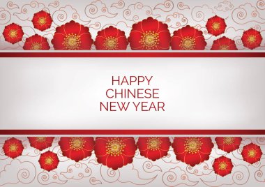 Web sitesi geçmişi için Çince yeni yıl sanat tasarımı 