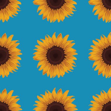 Çiçekler kusursuz desenli vektör tasarımı