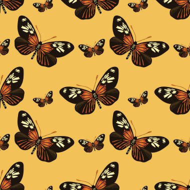 Kelebeksiz desen vektör tasarımı