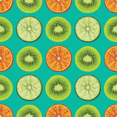 meyveler sorunsuz arkaplan deseni çiziyor