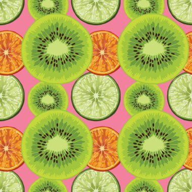 meyveler sorunsuz arkaplan deseni çiziyor