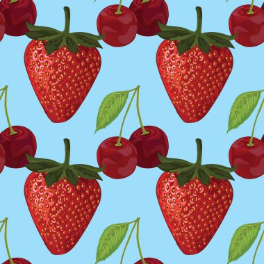 El çizimi meyvesiz arkaplan deseni