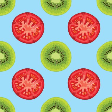 El çizimi meyvesiz arkaplan deseni