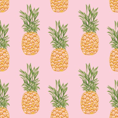 Kumaş için sevimli sebzesiz desen tasarımı 