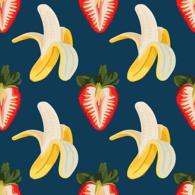 Kumaş için sevimli sebzesiz desen tasarımı 