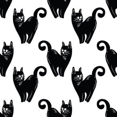 halloween cute item seamless vector design