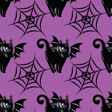 halloween cute item seamless vector design