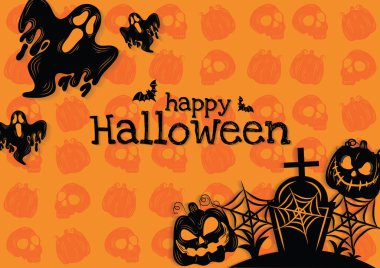 halloween banner for halloween content vector design