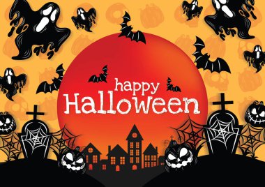 halloween banner for halloween content vector design