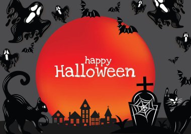 halloween banner for halloween content vector design