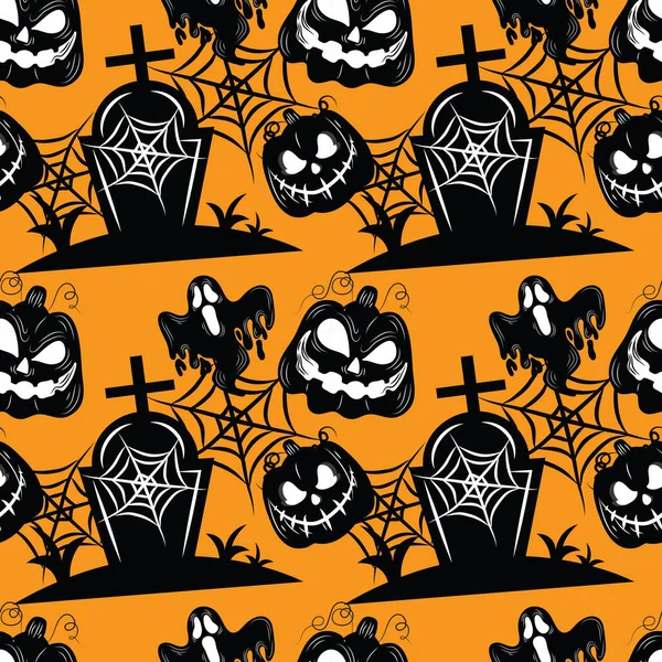 Halloween Banner Halloween Content Vector Design — Stok Vektör