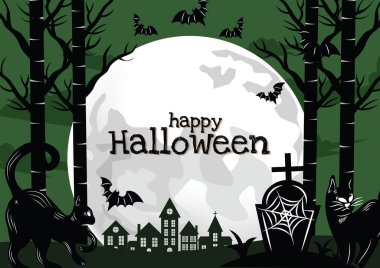 halloween banner for halloween content vector design