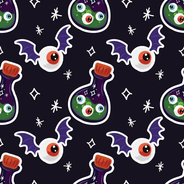 halloween cute item seamless vector design