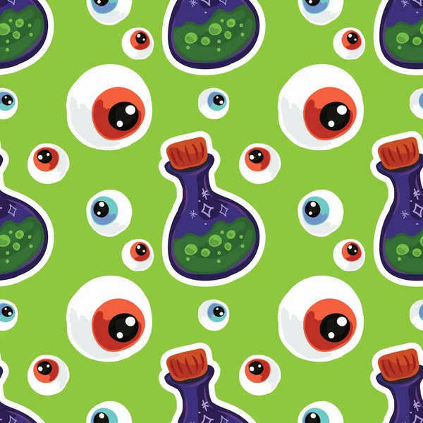 halloween cute item seamless vector design