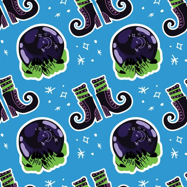 halloween cute item seamless vector design