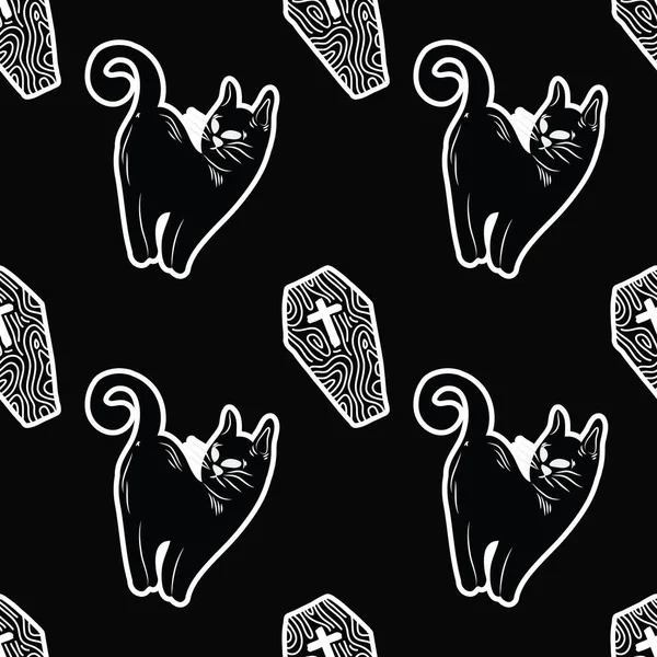 halloween cute item seamless vector design